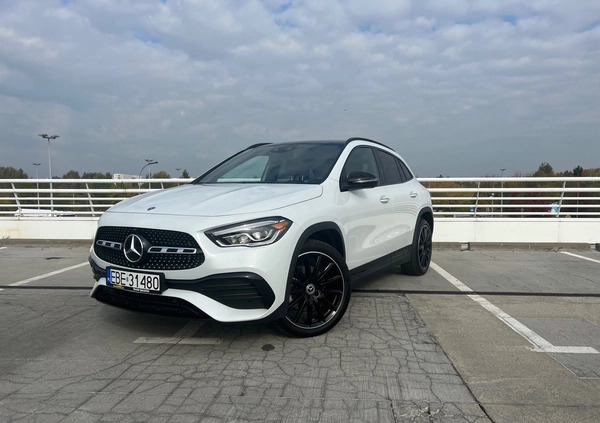 Mercedes-Benz GLA cena 167500 przebieg: 24300, rok produkcji 2021 z Warszawa małe 154